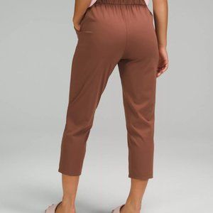 NEW Lululemon Lululemon Stretch High Rise Crop 23" Dark Terracotta (DKTE) Size 8